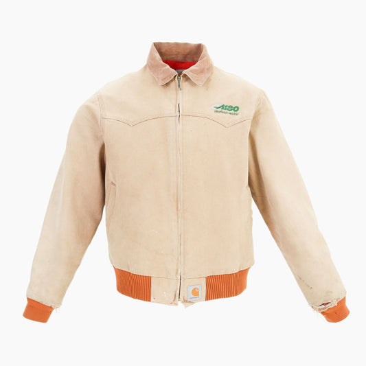 Santa Fe Bomber Jacket - Washed Sand - American Madness