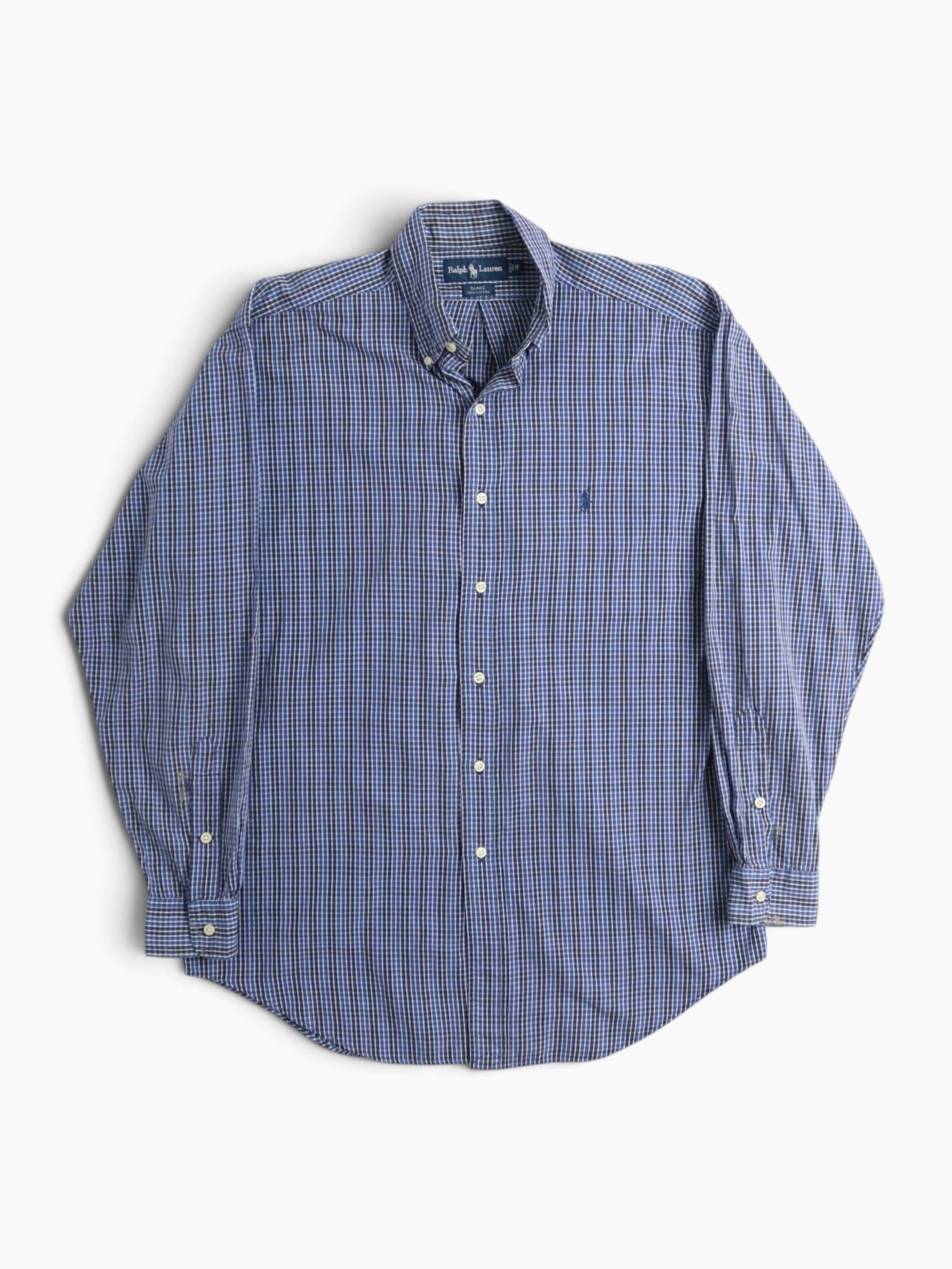 Vintage Shirt - Blue Check