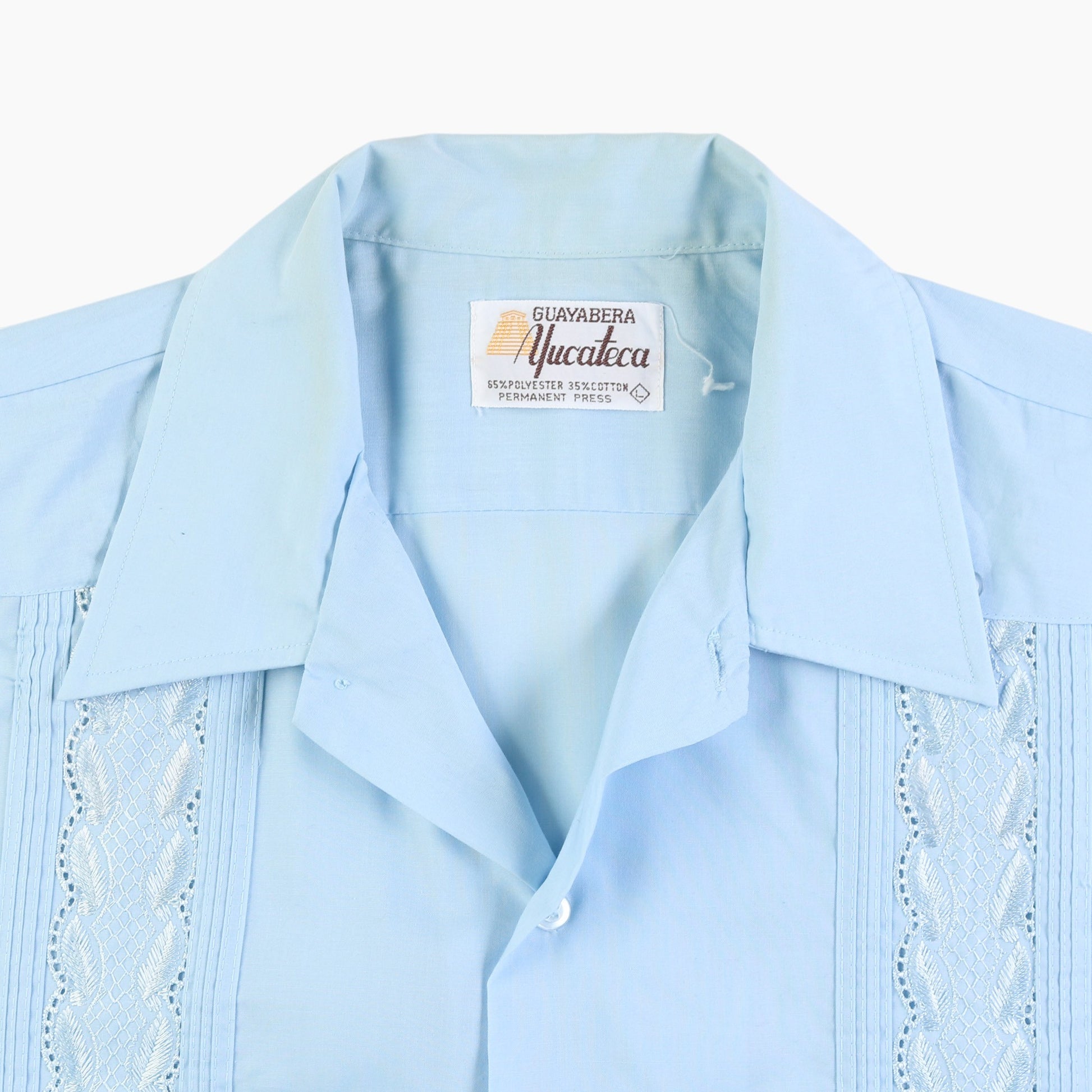 Vintage Cuban Guayabera Shirt