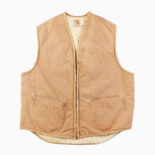 Lined Vest - Washed Hamilton Brown