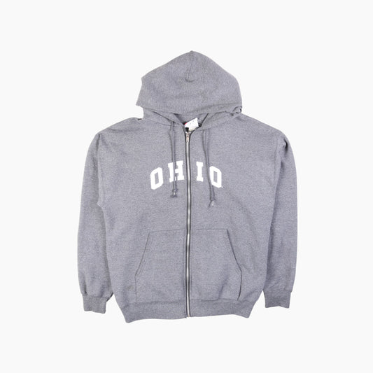 Vintage 'Ohio' Champion Hooded Sweatshirt - American Madness