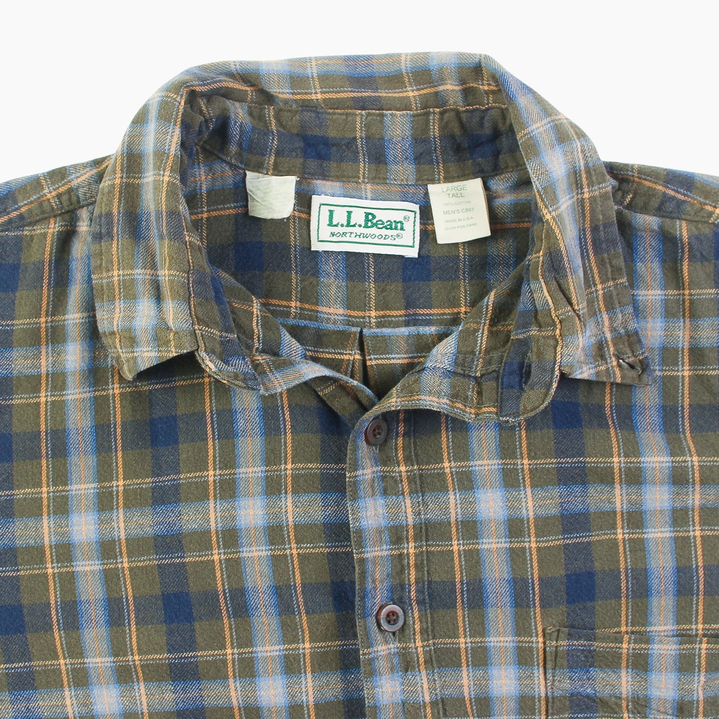 Vintage Shirt - Green Check