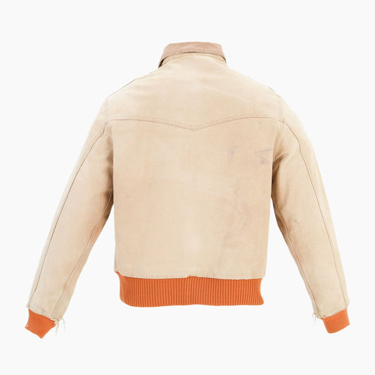 Santa Fe Bomber Jacket - Washed Sand - American Madness