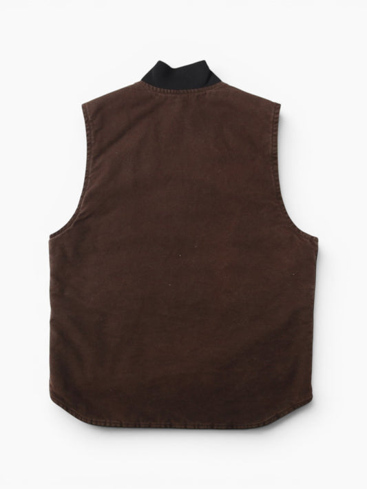 Lined Vest - Brown