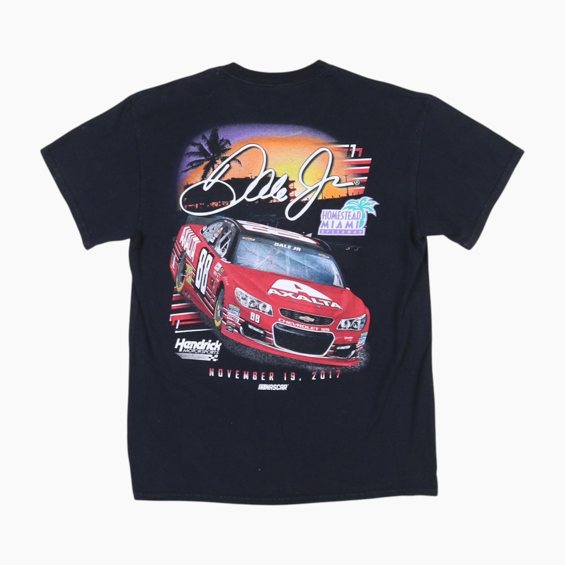 Vintage 'Dale JR' T-shirt - Black