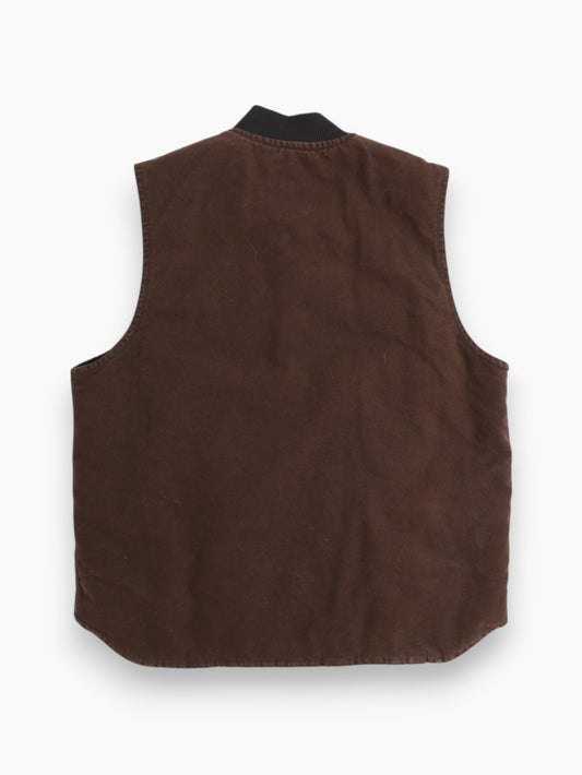 Lined Vest - Brown