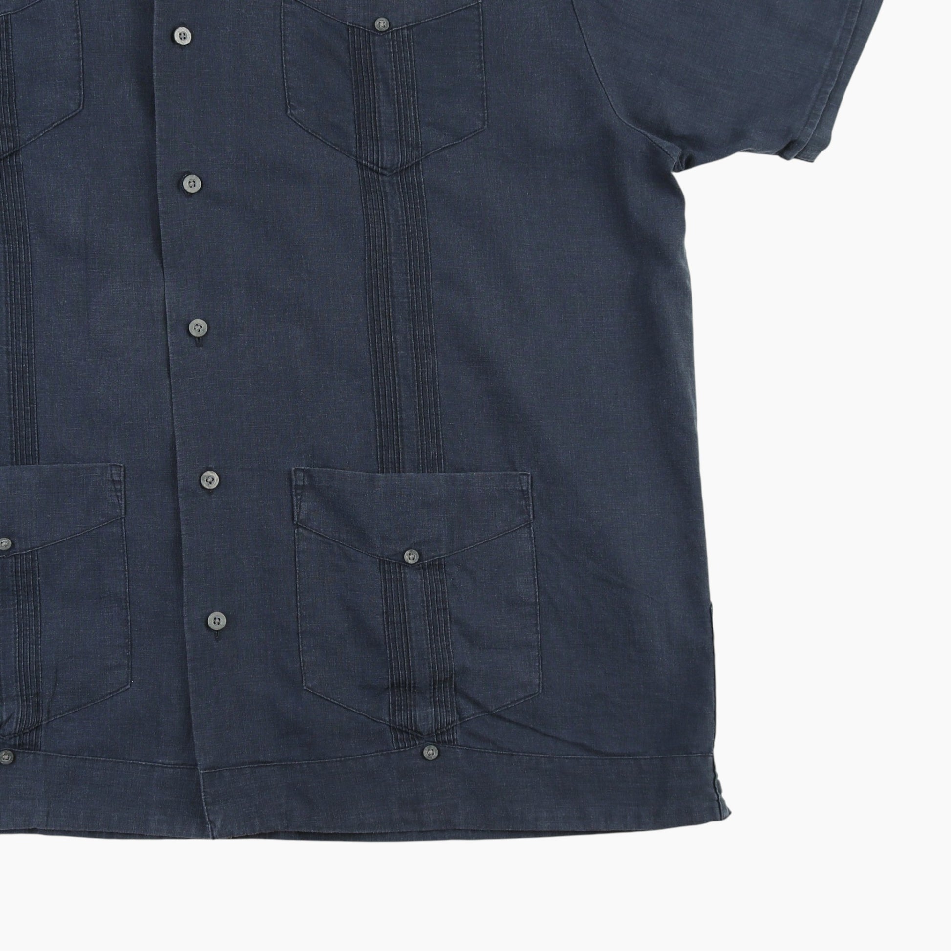 Vintage Cuban Guayabera Shirt