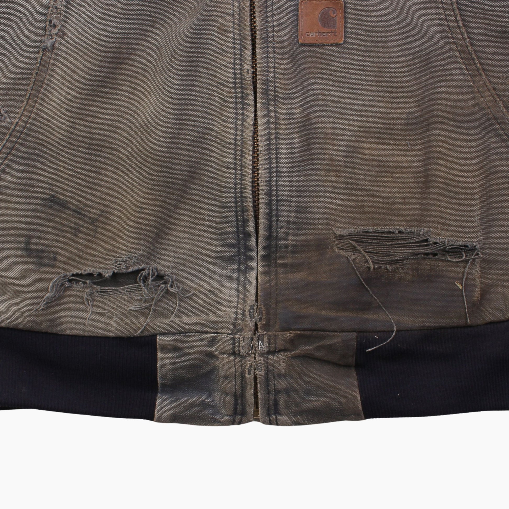 Lined Vest - Washed Black - American Madness