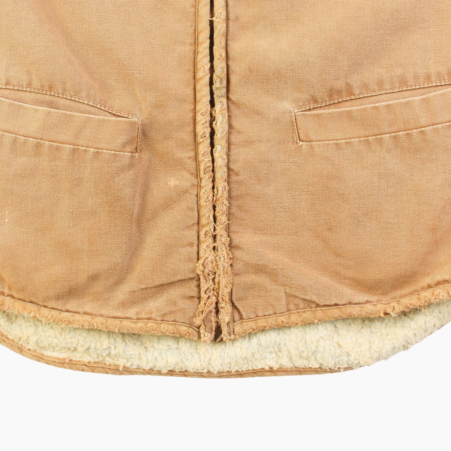 Lined Vest - Washed Hamilton Brown