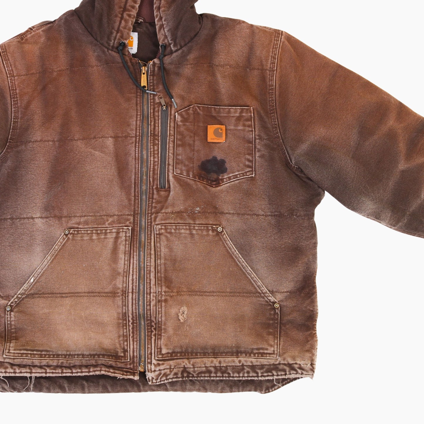 Active Hooded Jacket Brown American Madness