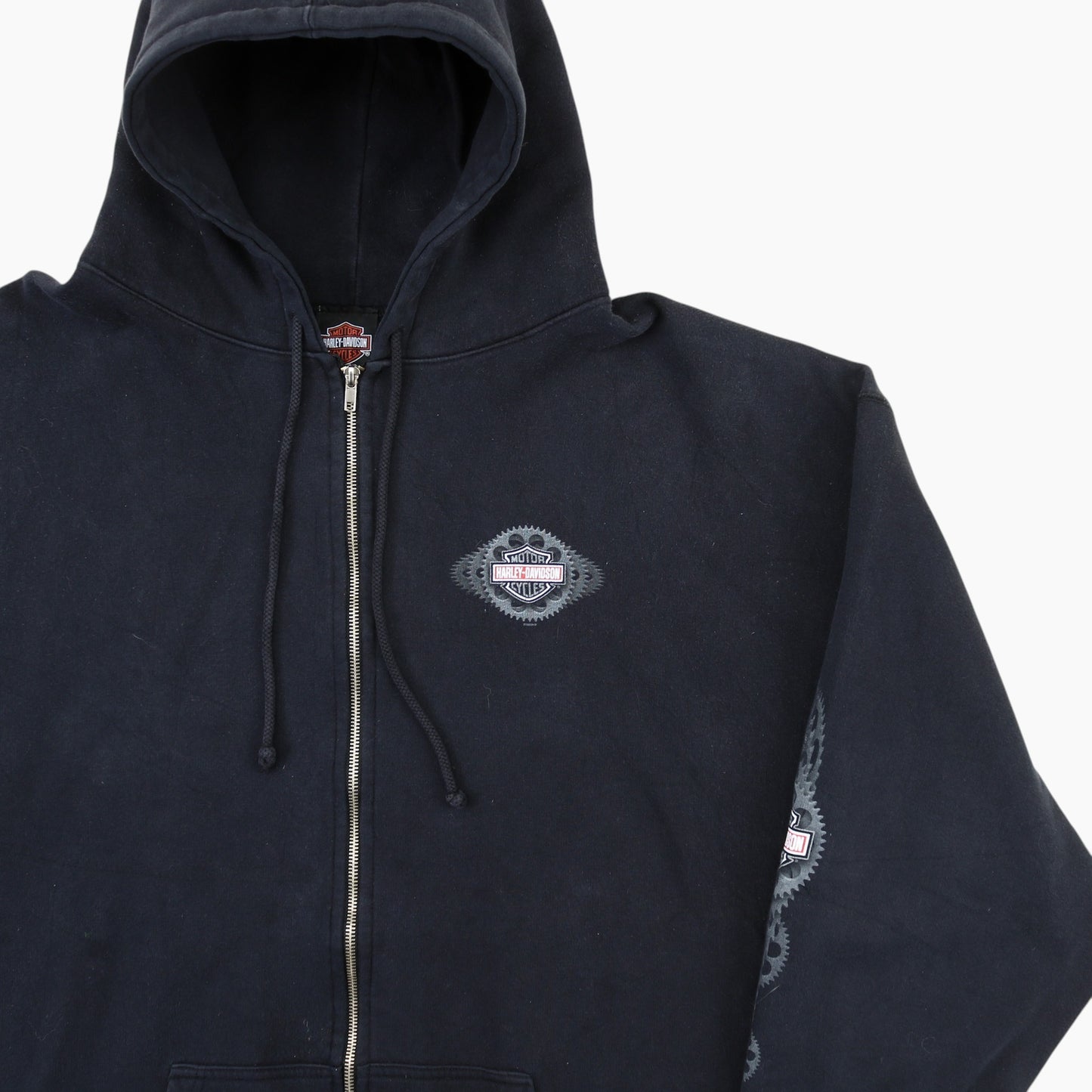 'Franklin' Hooded Sweatshirt - Black