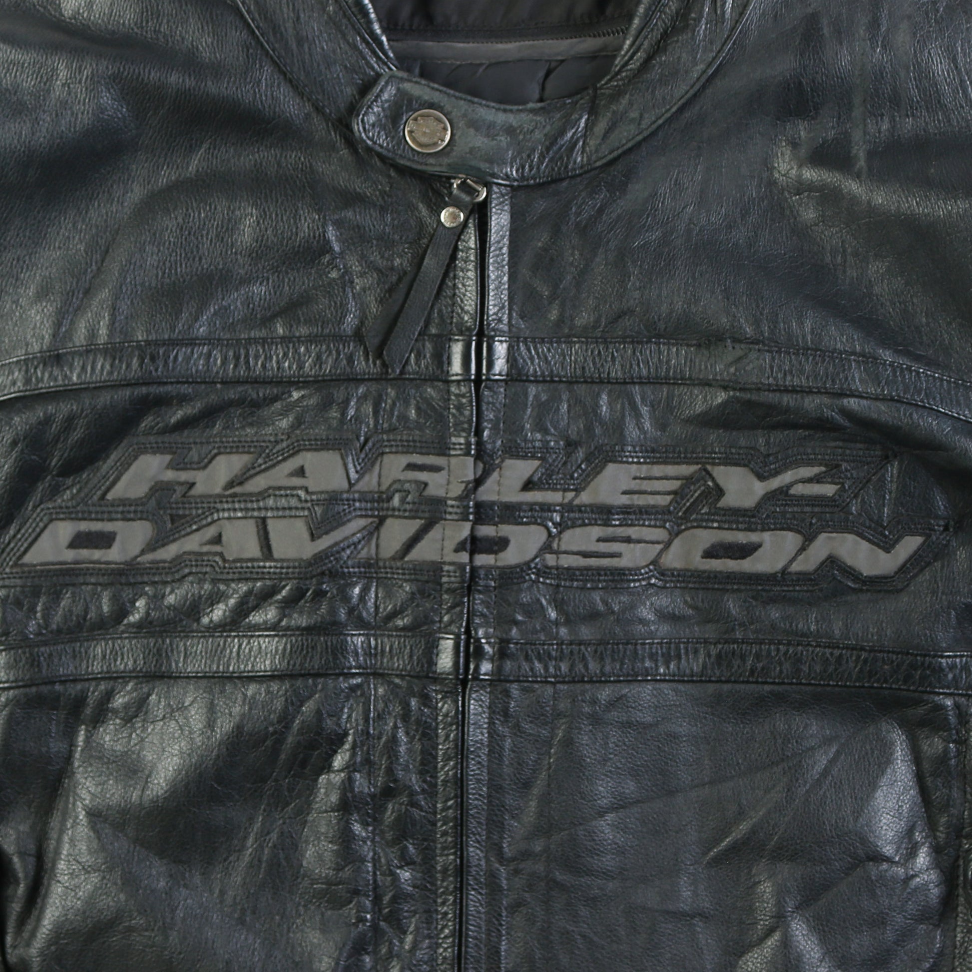 Harley Davidson Leather Biker Jacket