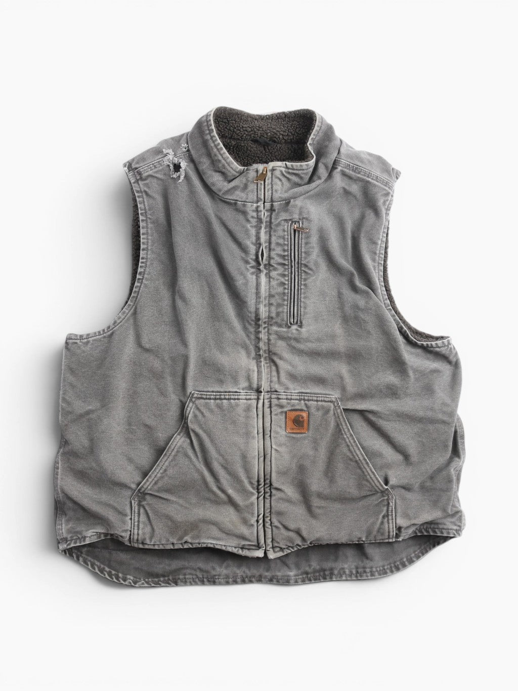Lined Vest - Grey