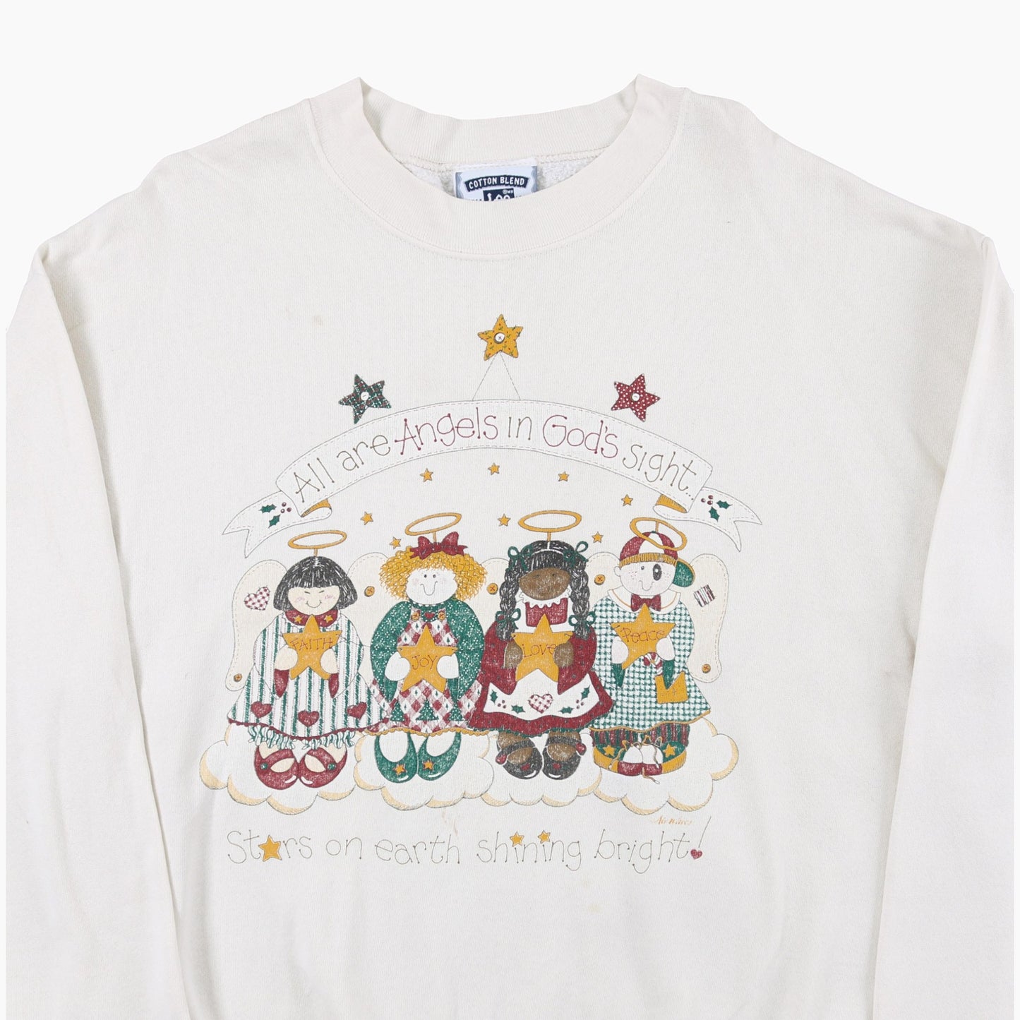 Lee 'Angels In God's Sight' Sweatshirt - Cream