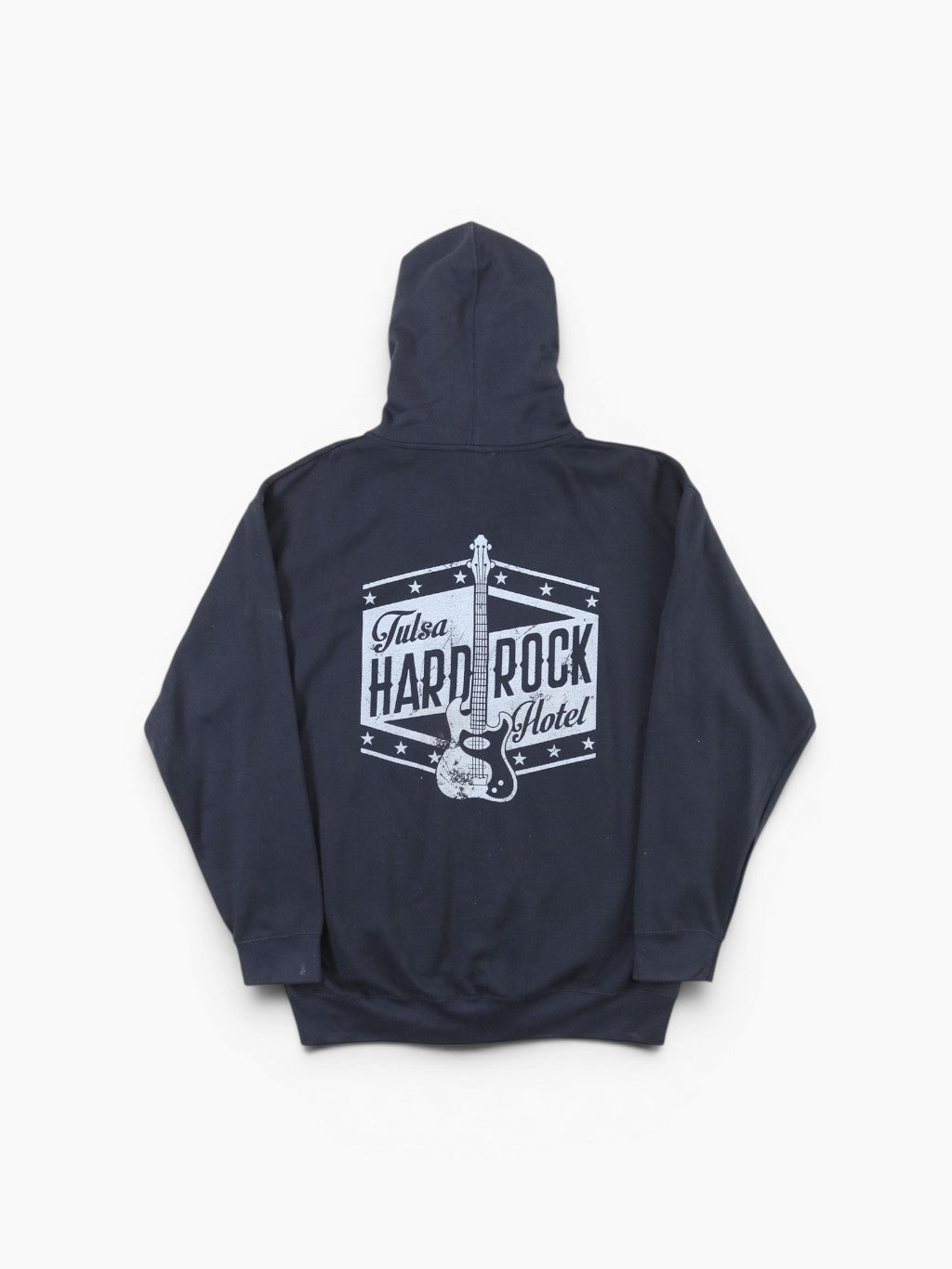 Hard Rock 'Tulsa' Hooded Sweatshirt - Navy