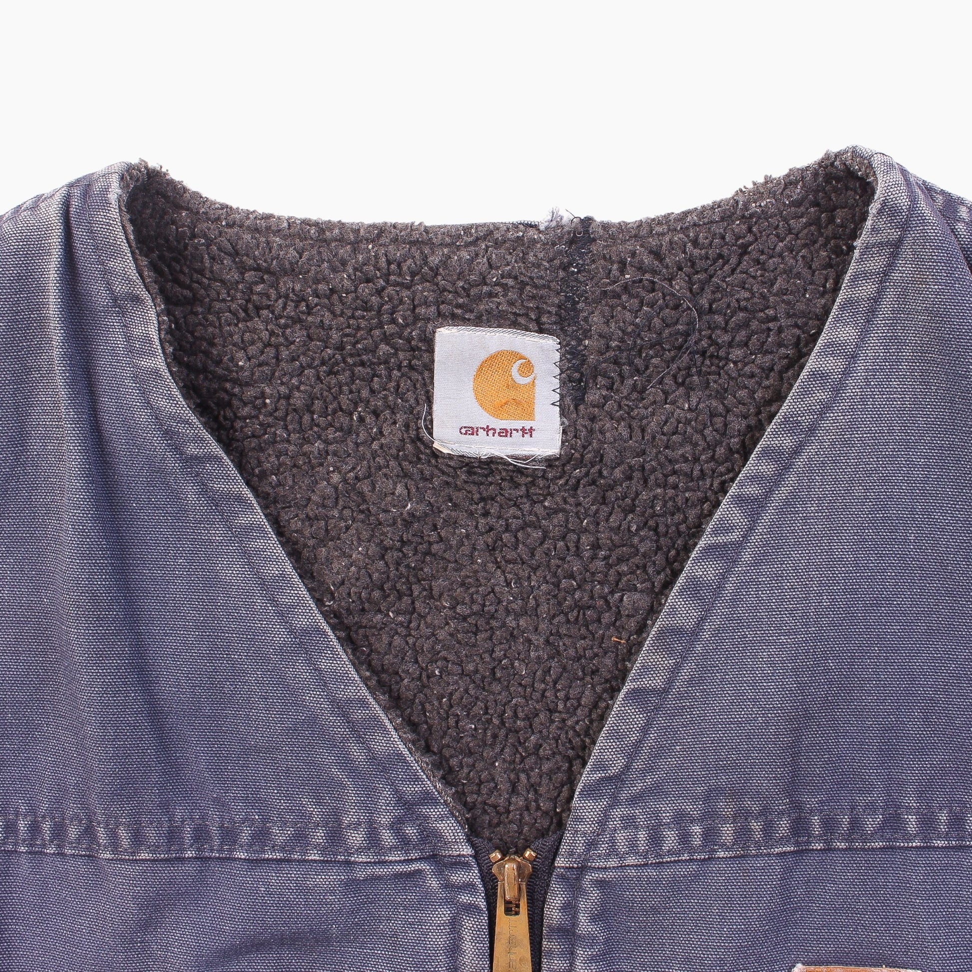 Lined Vest - Washed Blue - American Madness