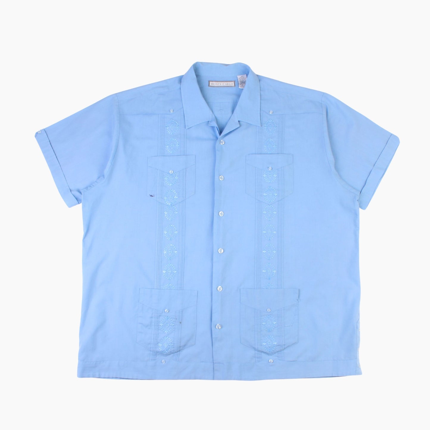 Vintage Cuban Guayabera Shirt