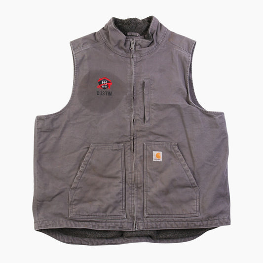 Lined Vest - Grey - American Madness