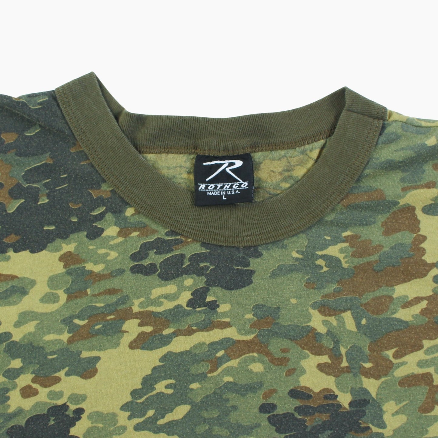 Vintage 'Flecktarn Camo' All Over Print T-Shirt