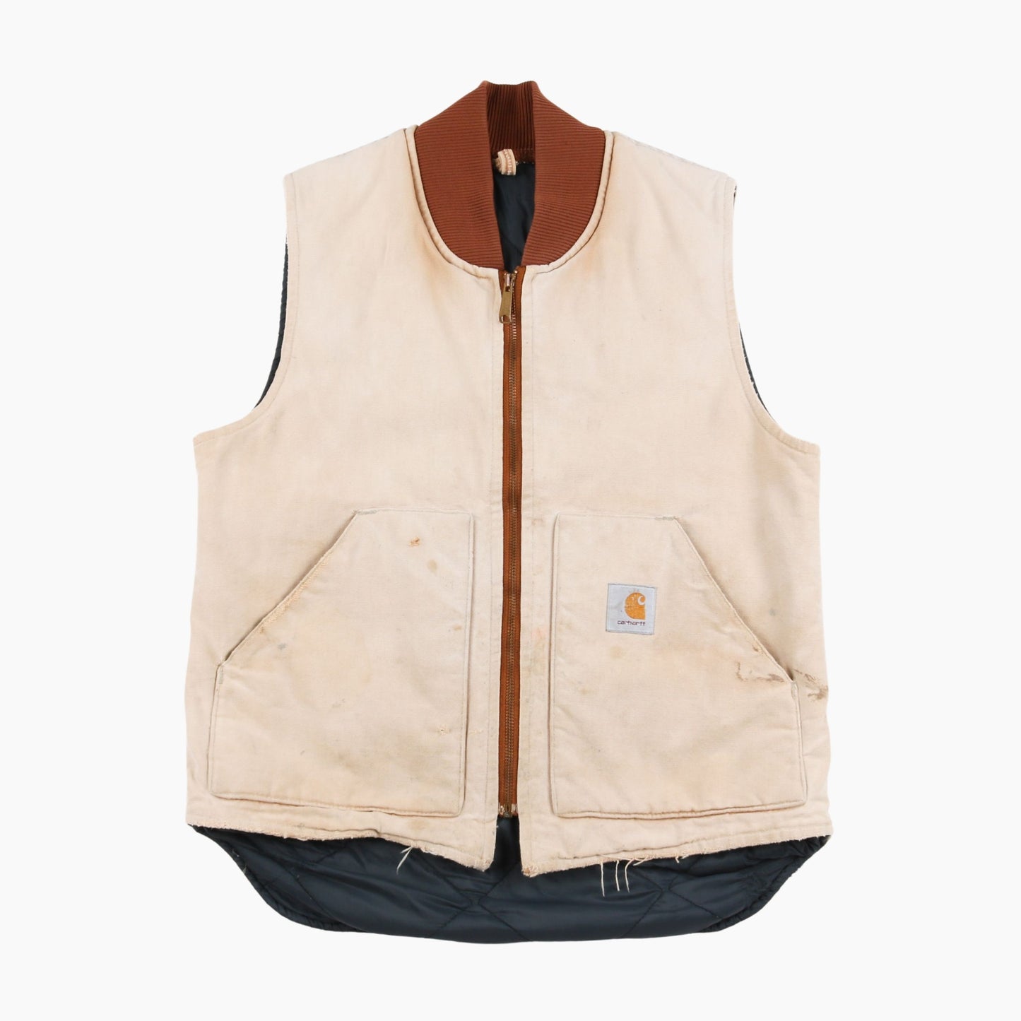 Lined Vest - Washed Hamilton Brown