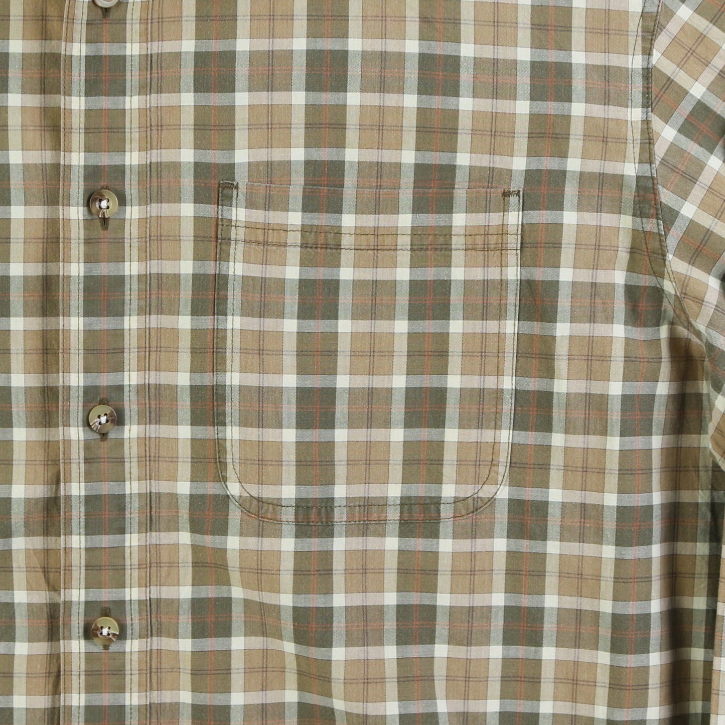 Vintage Shirt - Khaki Check