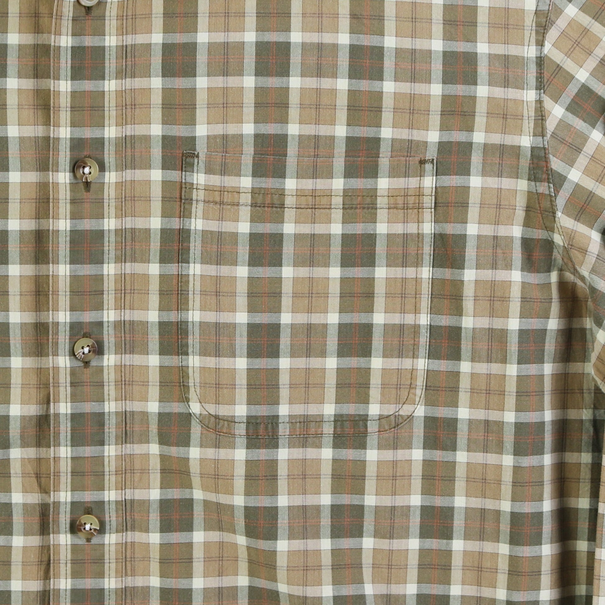 Vintage Shirt - Khaki Check