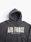 'Air Force' Hooded Sweatshirt - Grey