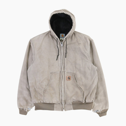 Hooded Active Jacket - Stone