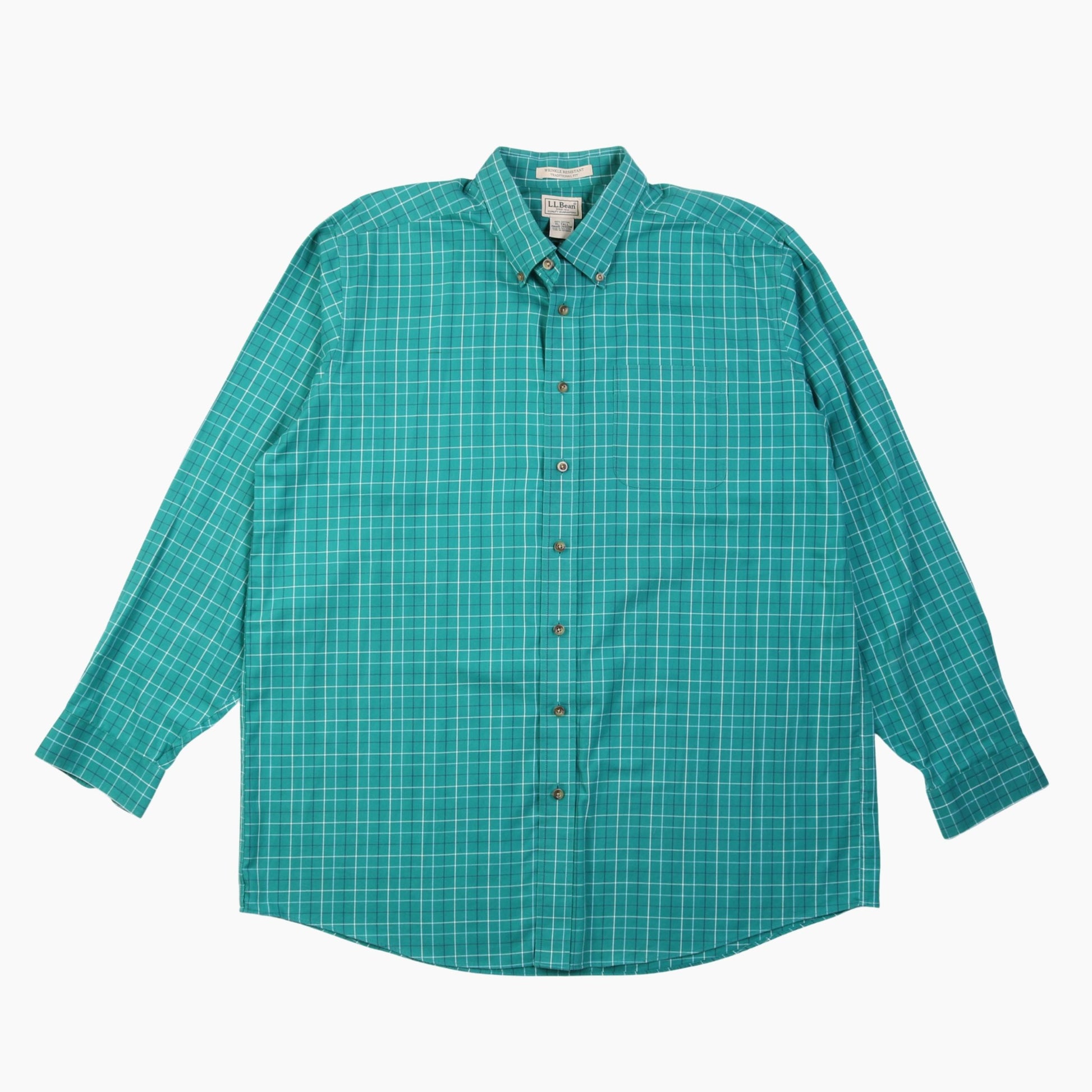 Vintage Shirt - Green Check - American Madness