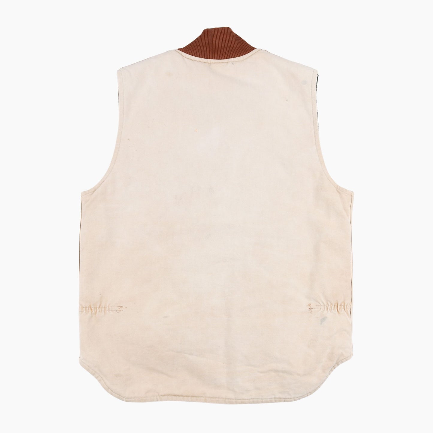 Lined Vest - Washed Hamilton Brown