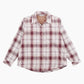 Vintage Flannel Overshirt - Purple Check