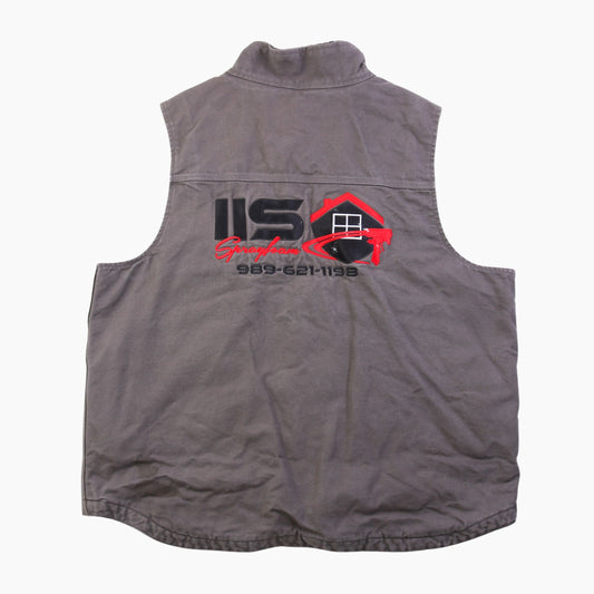 Lined Vest - Grey - American Madness
