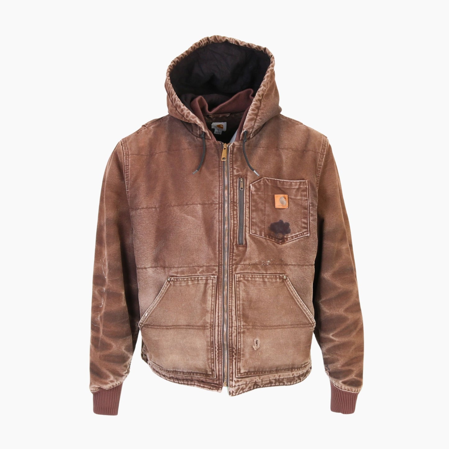 Active Hooded Jacket - Brown