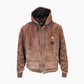 Active Hooded Jacket - Brown