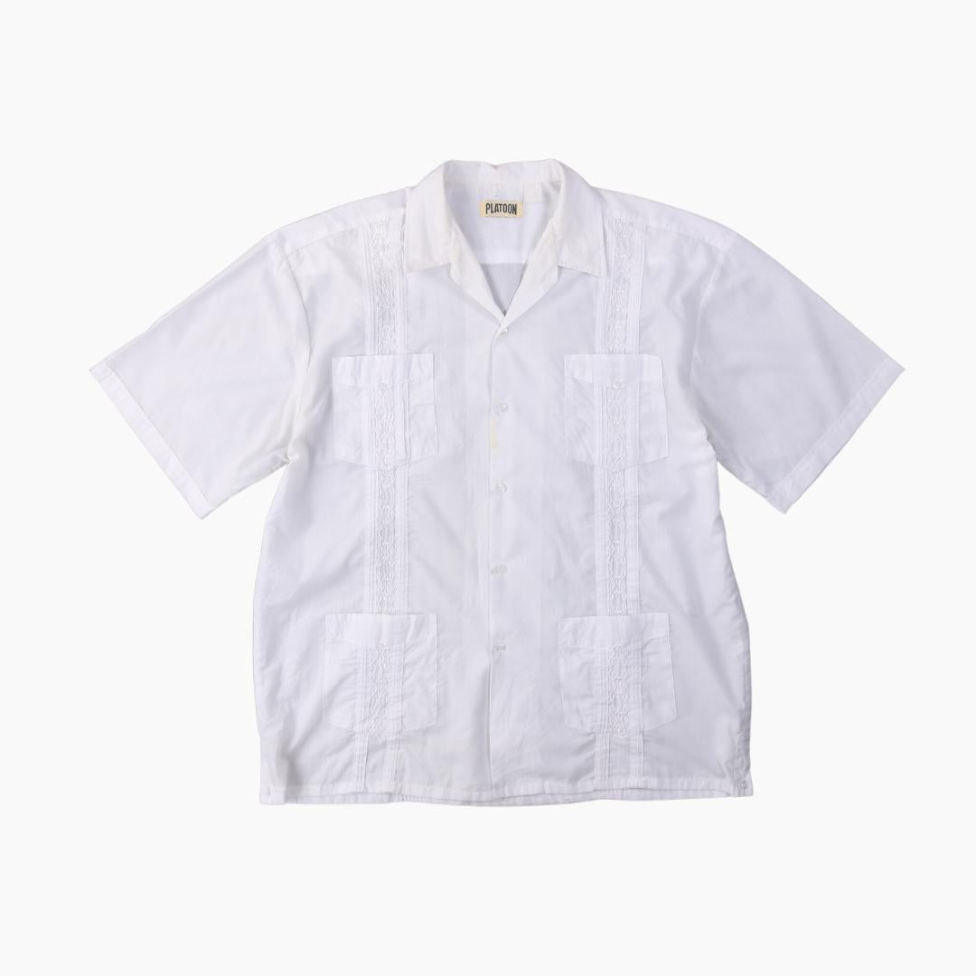 Vintage Cuban Guayabera Shirt - American Madness