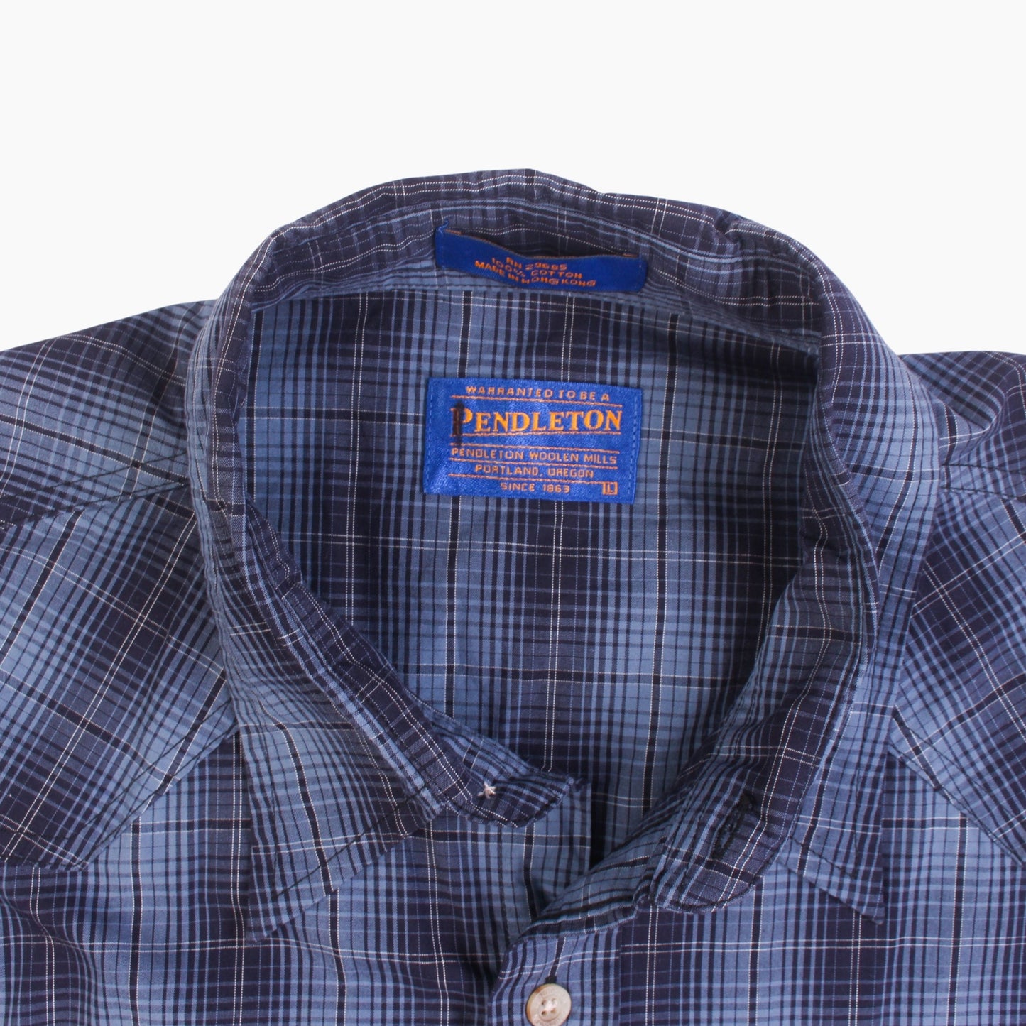 Vintage Shirt - Blue Check