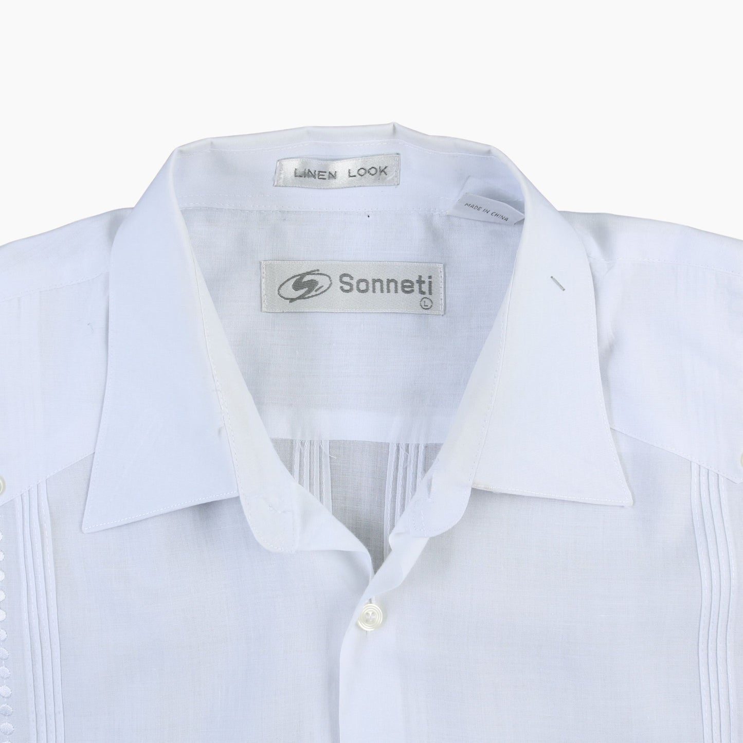 Vintage Cuban Guayabera Shirt - American Madness