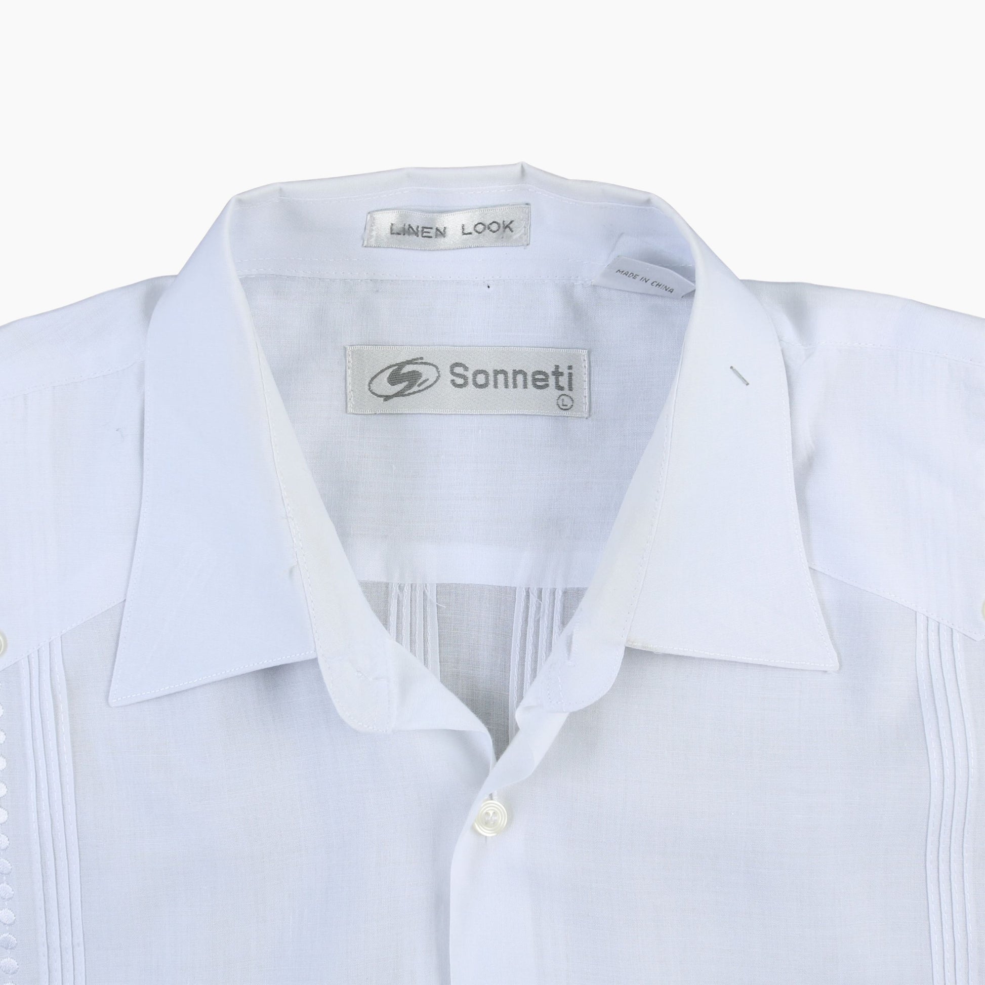 Vintage Cuban Guayabera Shirt - American Madness