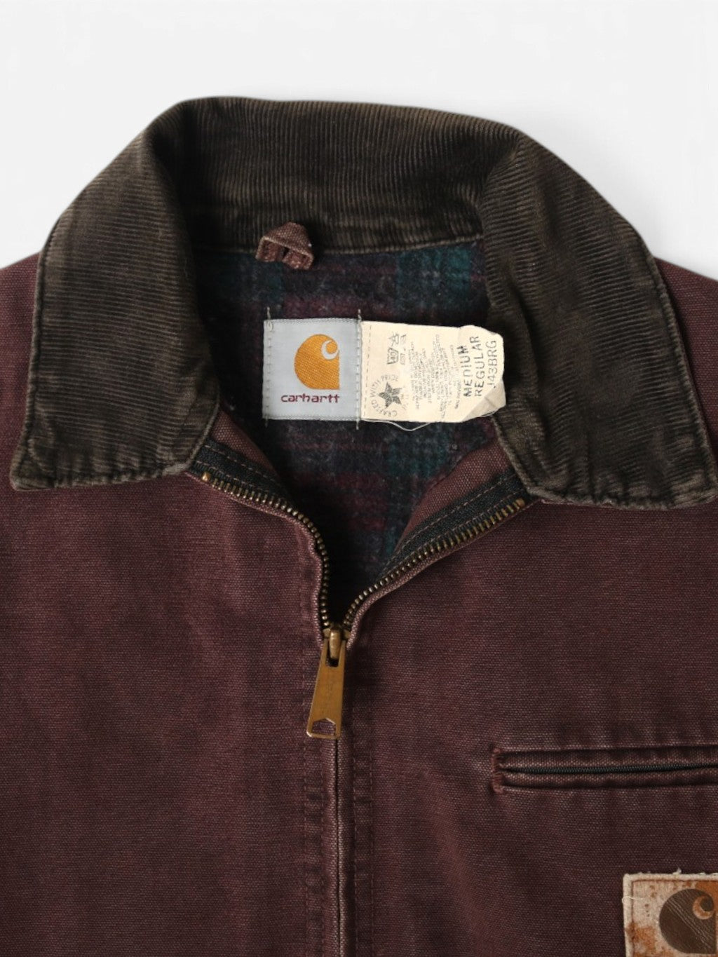 Rare J43 Detroit Jacket - Burgundy