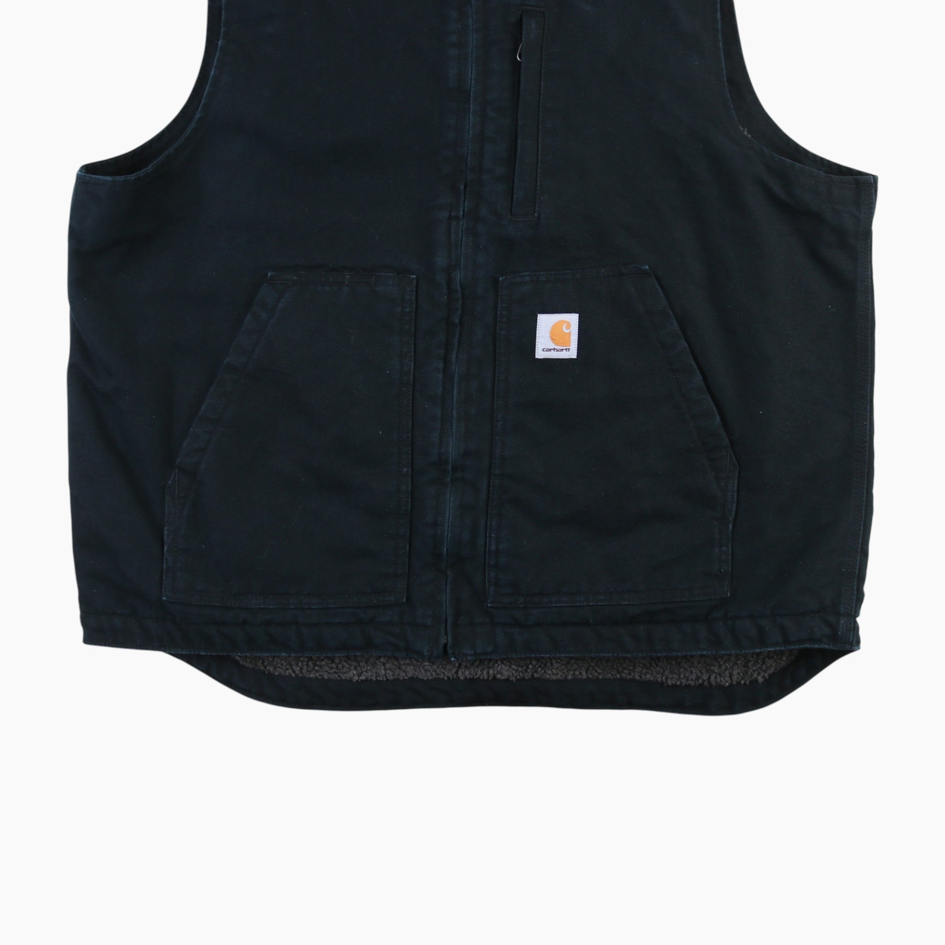 Lined Vest - Black
