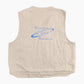 Lined Vest - Beige