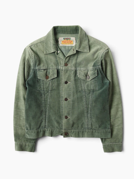 Vintage 1960's 'Big E' Corduroy Trucker Jacket