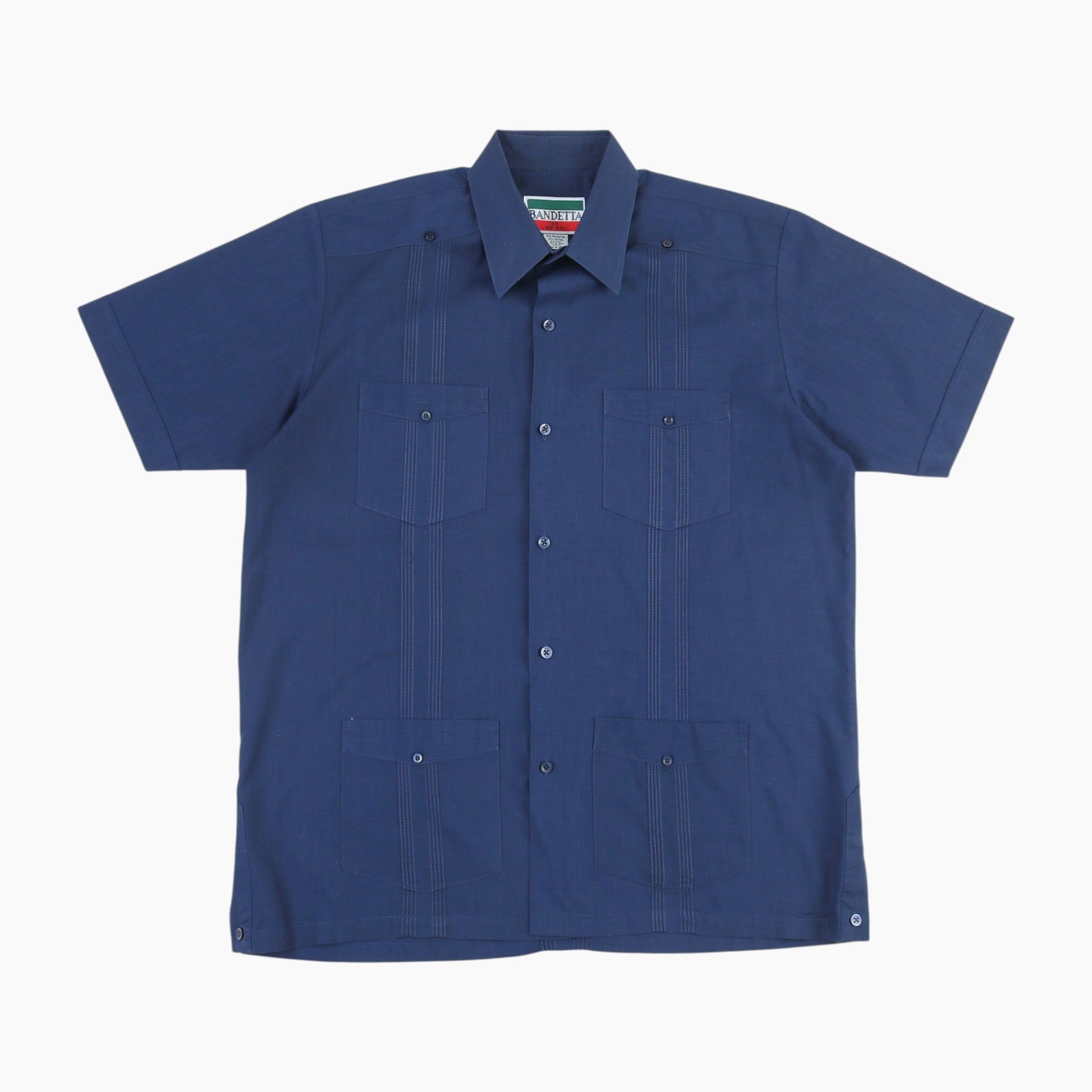 Vintage Cuban Guayabera Shirt