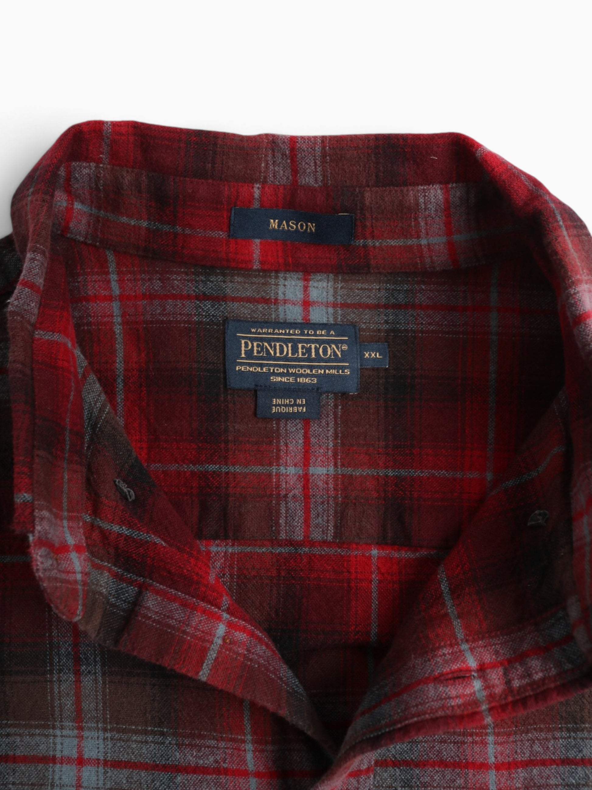 Vintage Flannel Shirt - Red