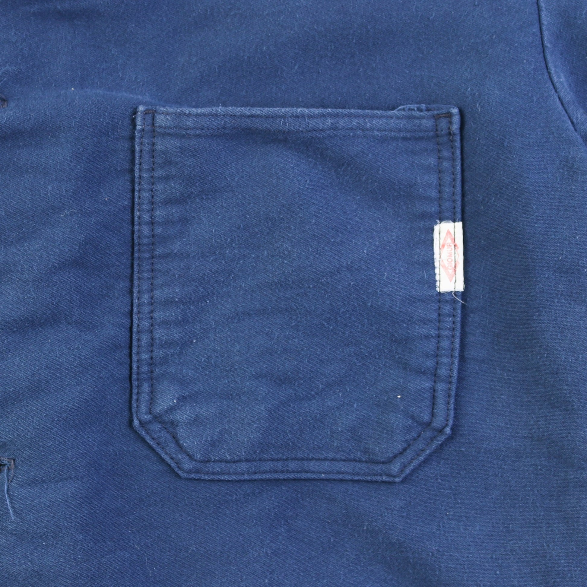 Vintage Moleskin Chore Jacket - Blue