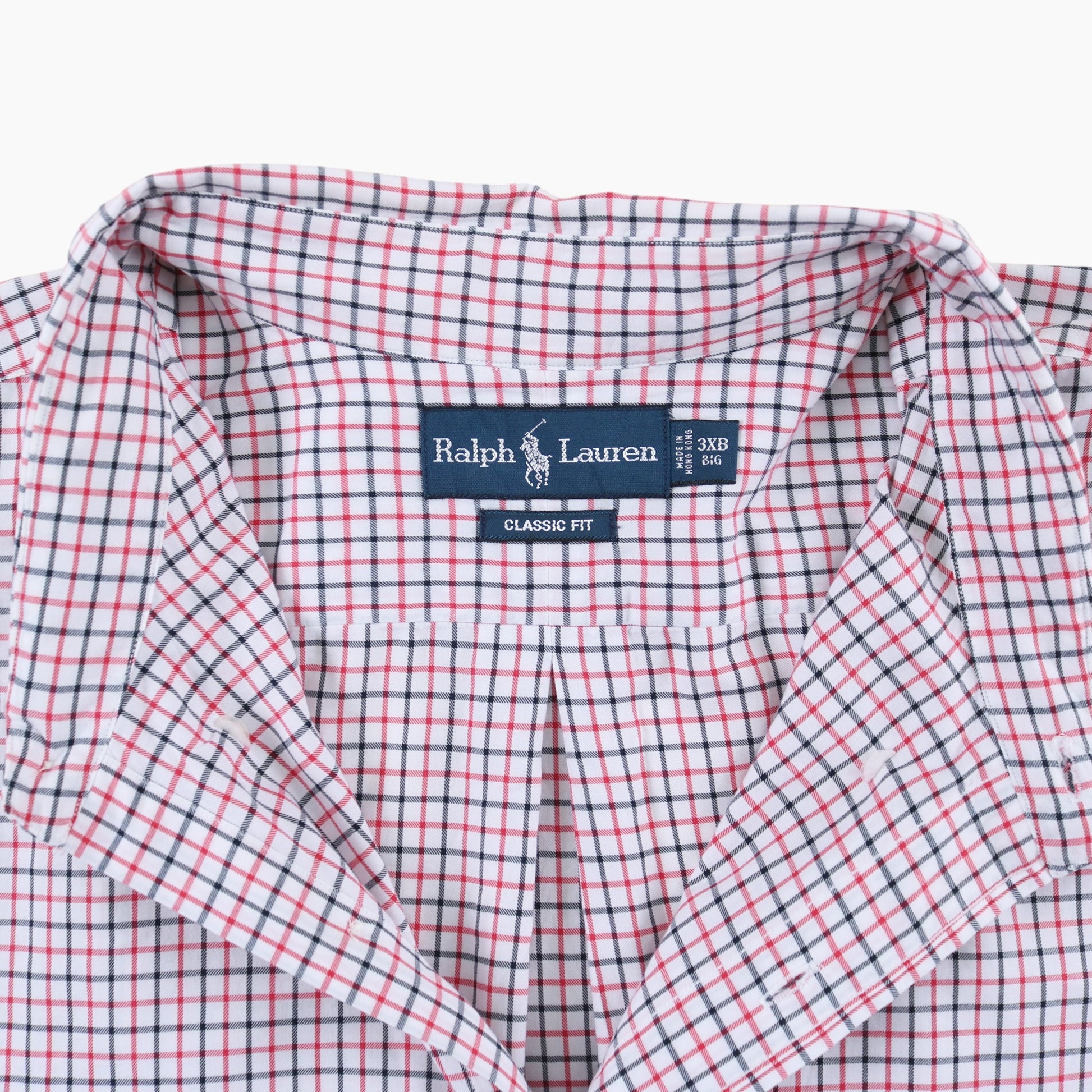 Vintage Shirt - White Check