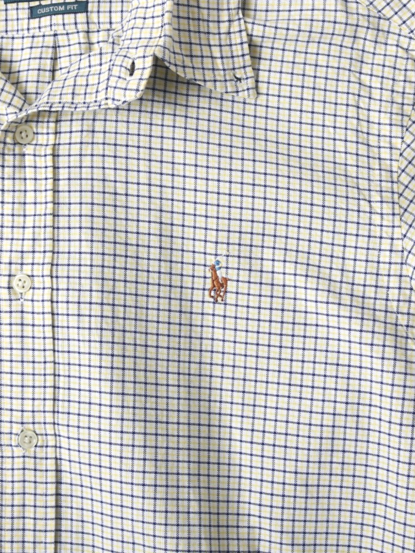 Vintage Shirt - White Check