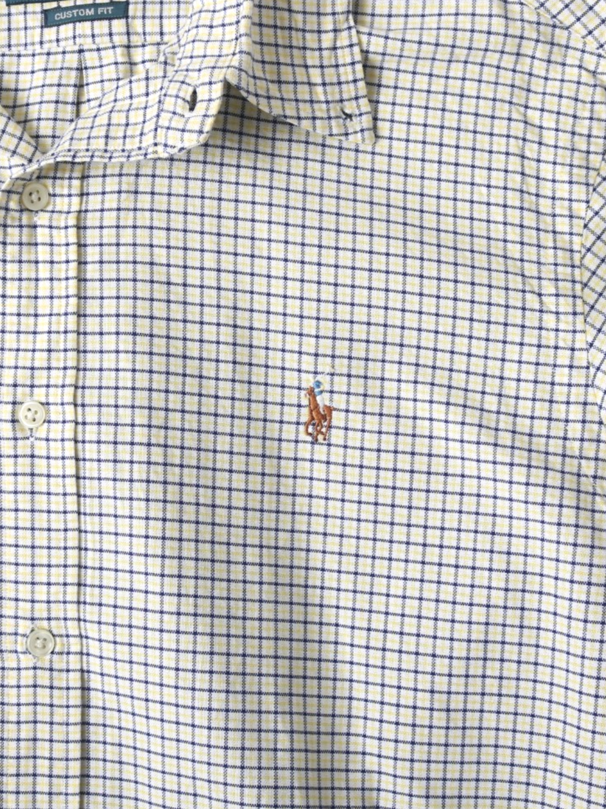 Vintage Shirt - White Check