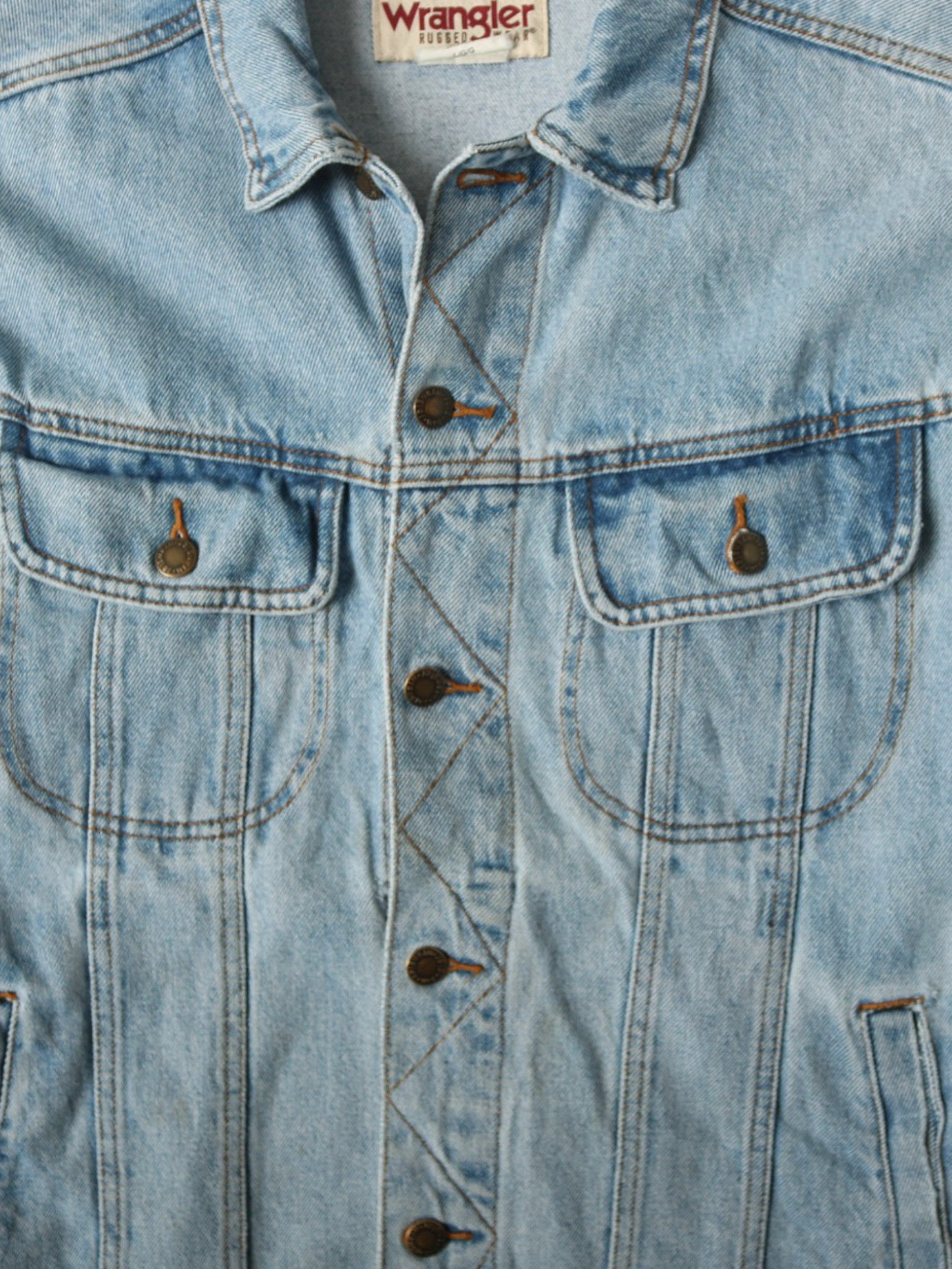 Vintage Denim Trucker Jacket