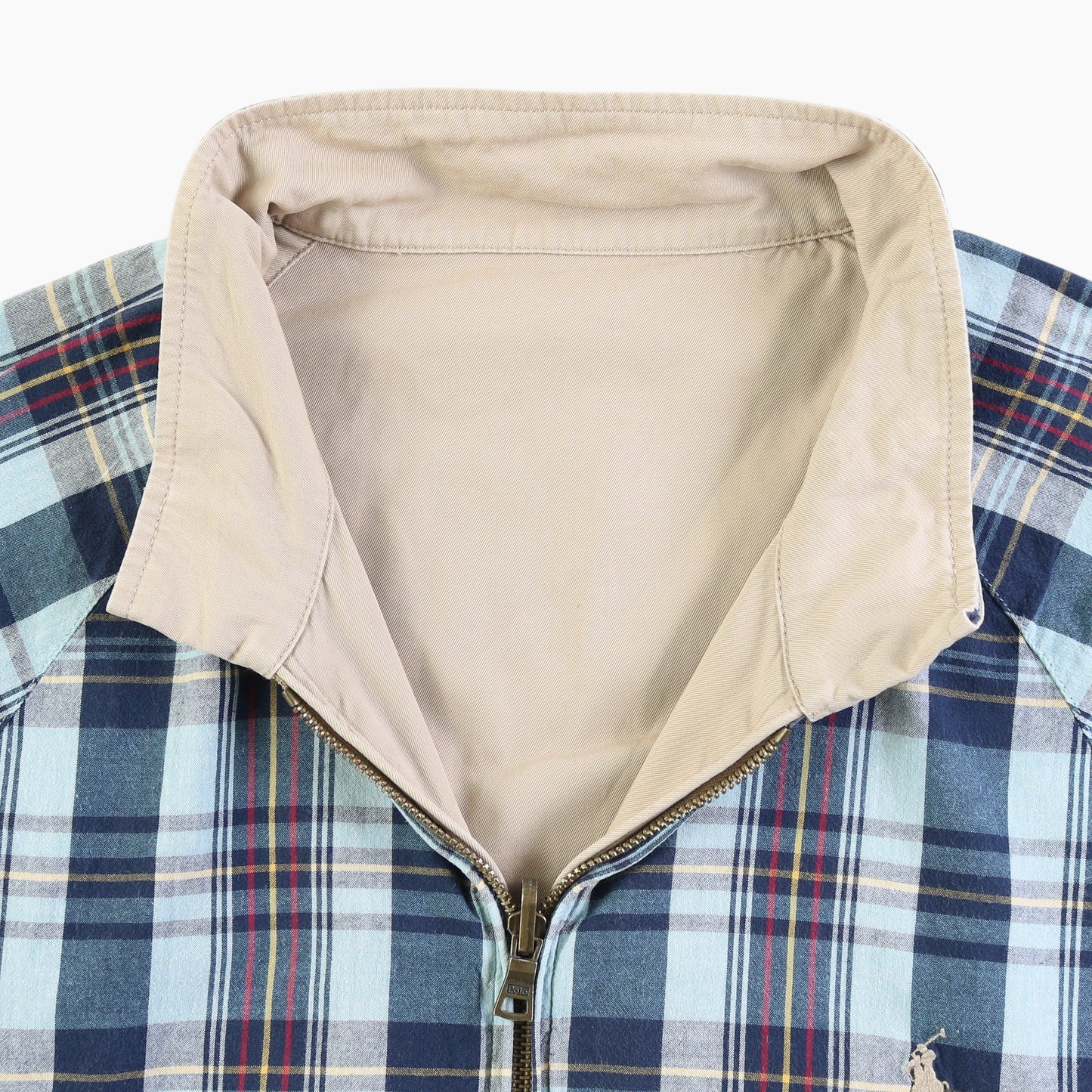 Vintage Reversible Harrington Jacket - Checkered